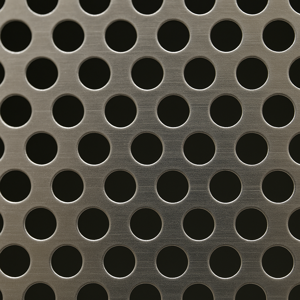 Round Hole Perforated Metal