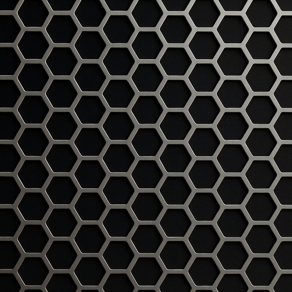 Hexagonal Perforated Metal