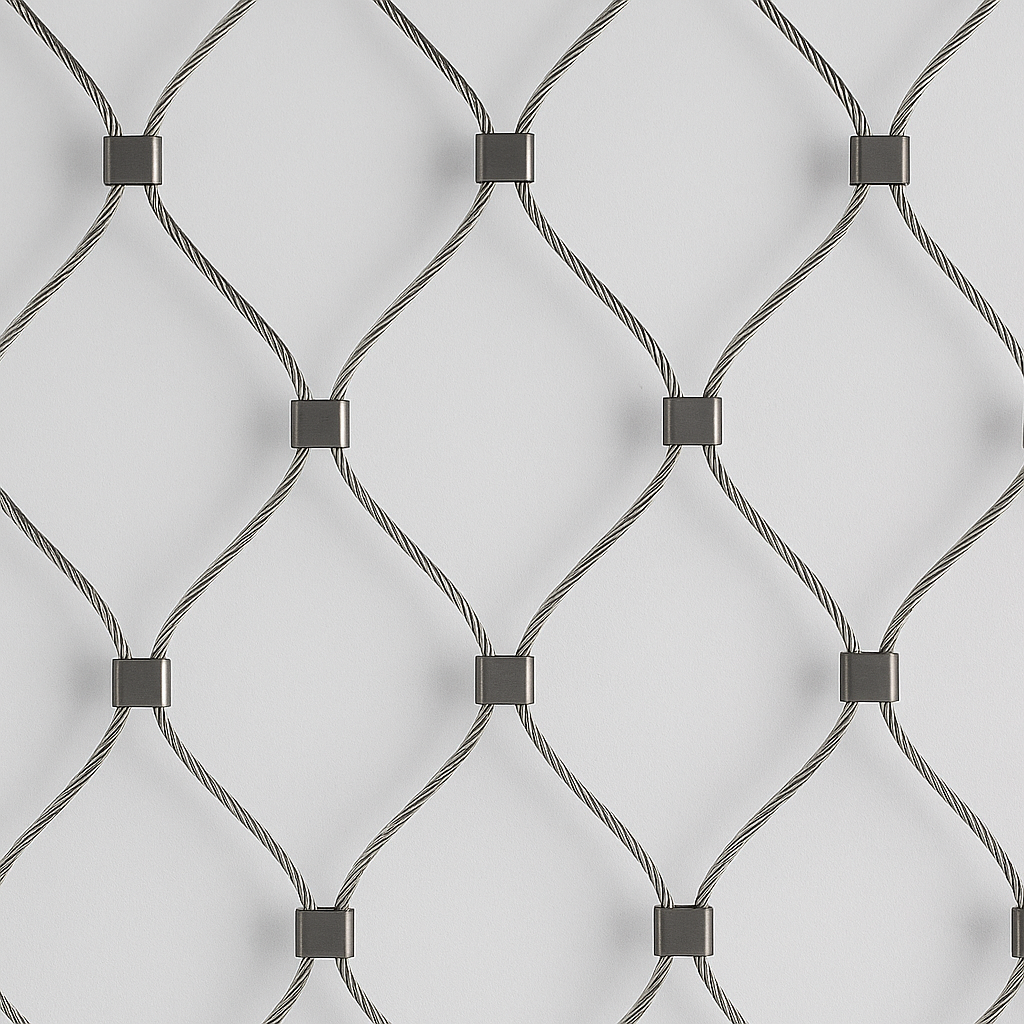 X Tend Cable Mesh | 304/316 SS Flexible Rope Net