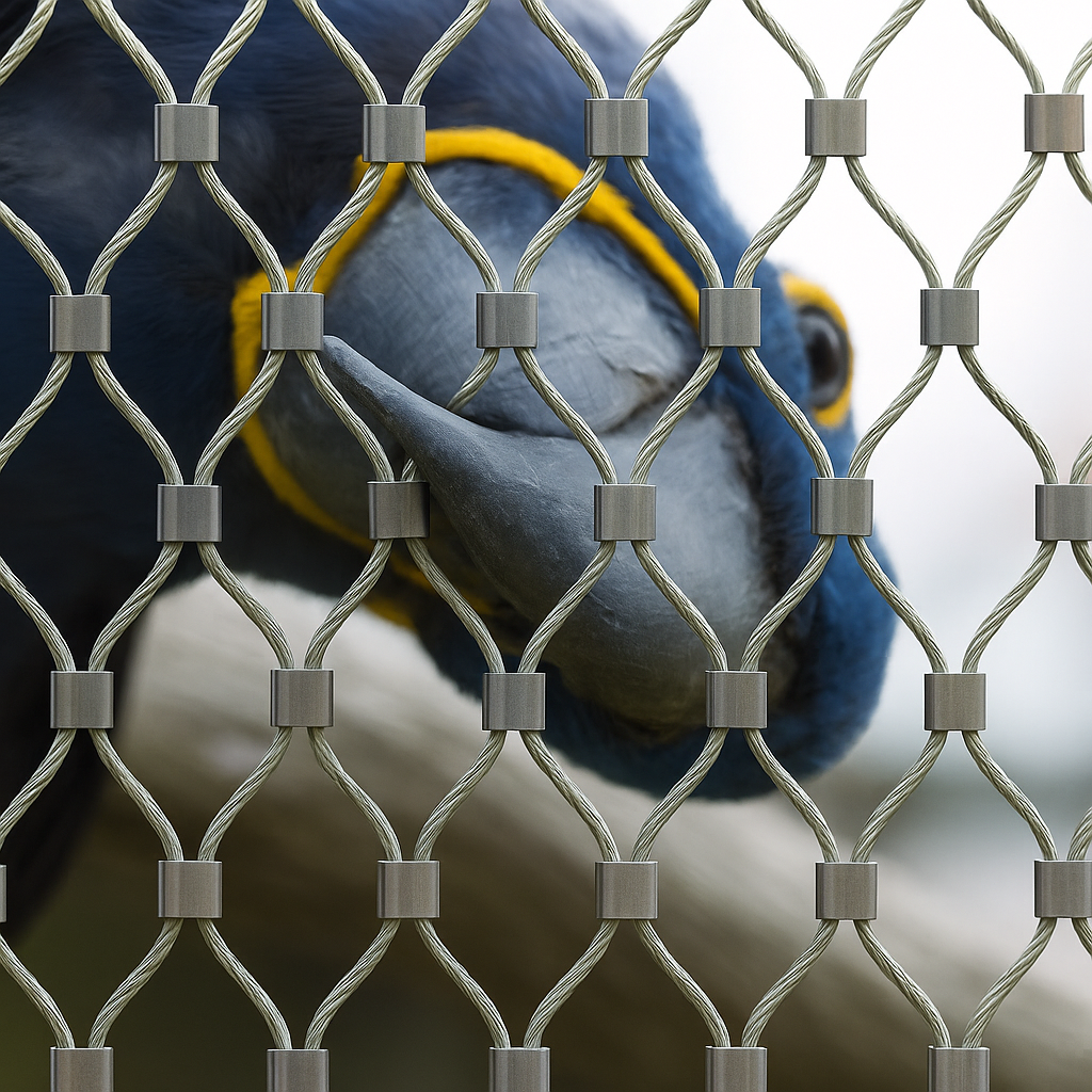 Stainless Steel Knotted Rope Mesh
