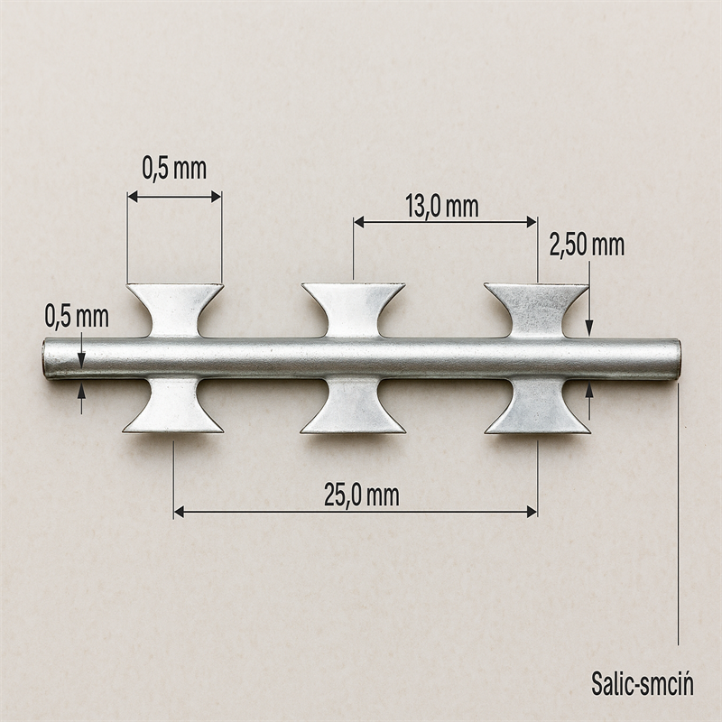 BTO 10 Razor Wire – Compact Design, 10mm Blade, 2.5mm Core