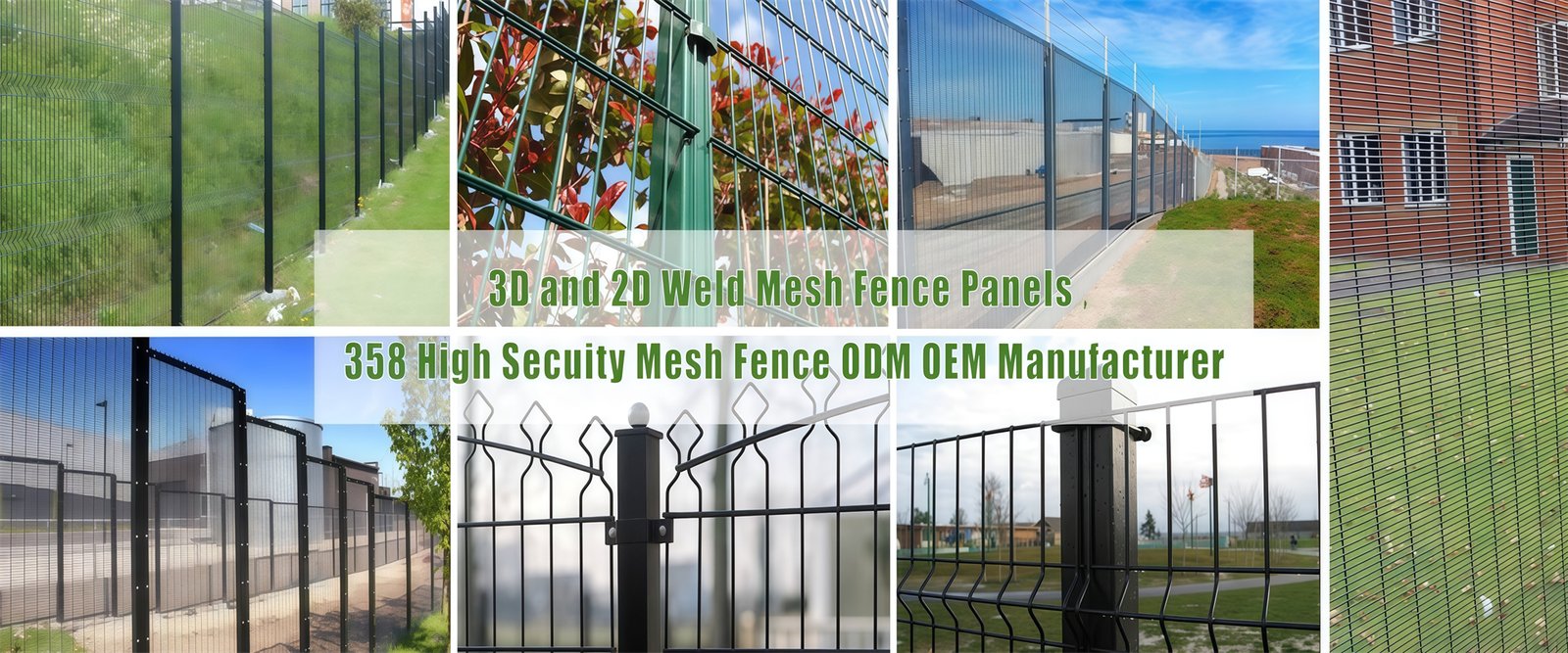 Welded Mesh Fence