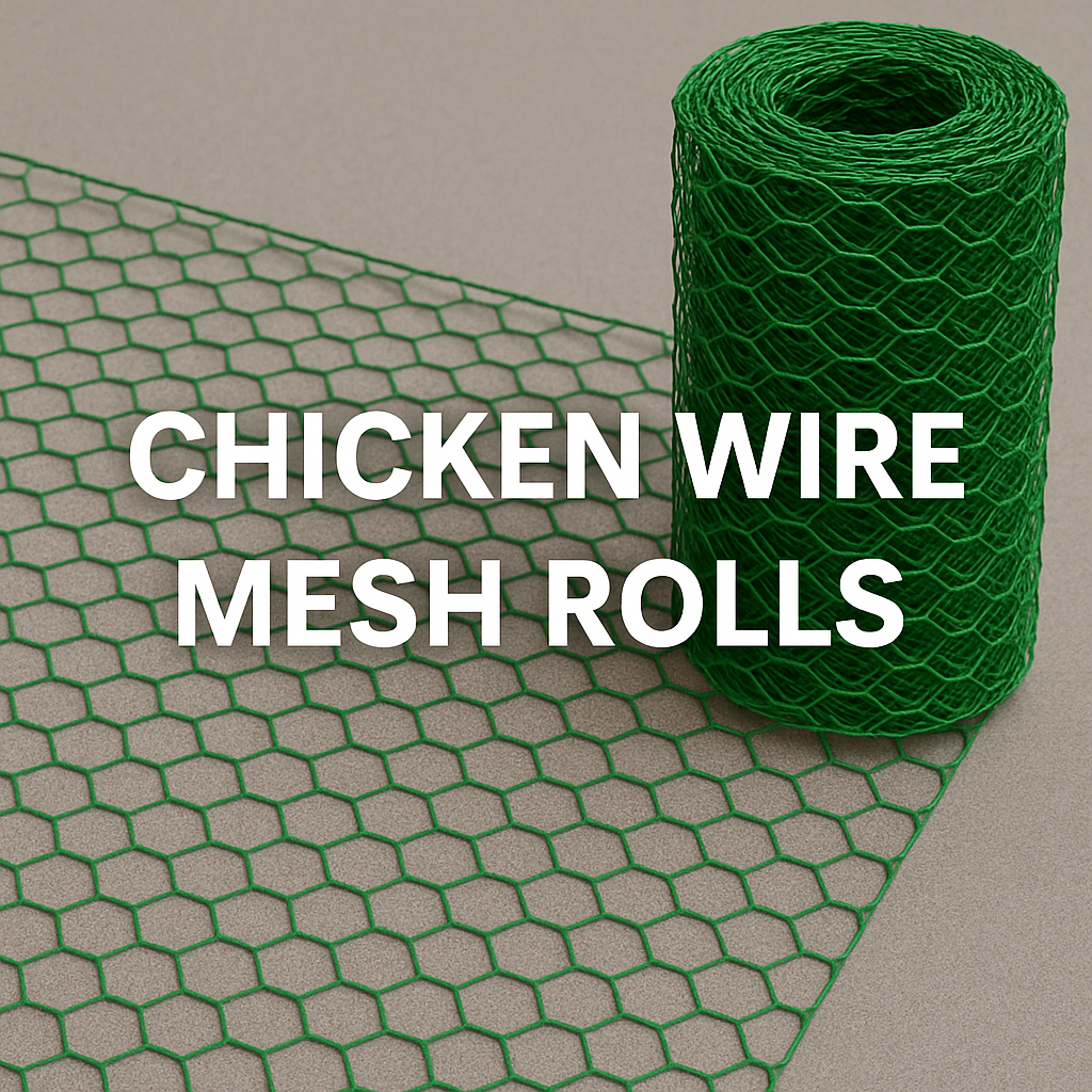 Chicken Wire Mesh Rolls 25mm × 0.85 × 1m × 50m – Strong & Versatile