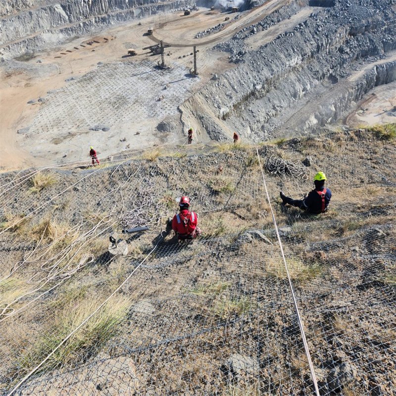 Active Rockfall Barrier