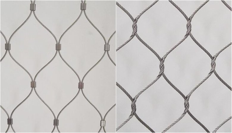 Stainless Steel Flexible Wire Mesh Netting AISI 304 AISI 316L