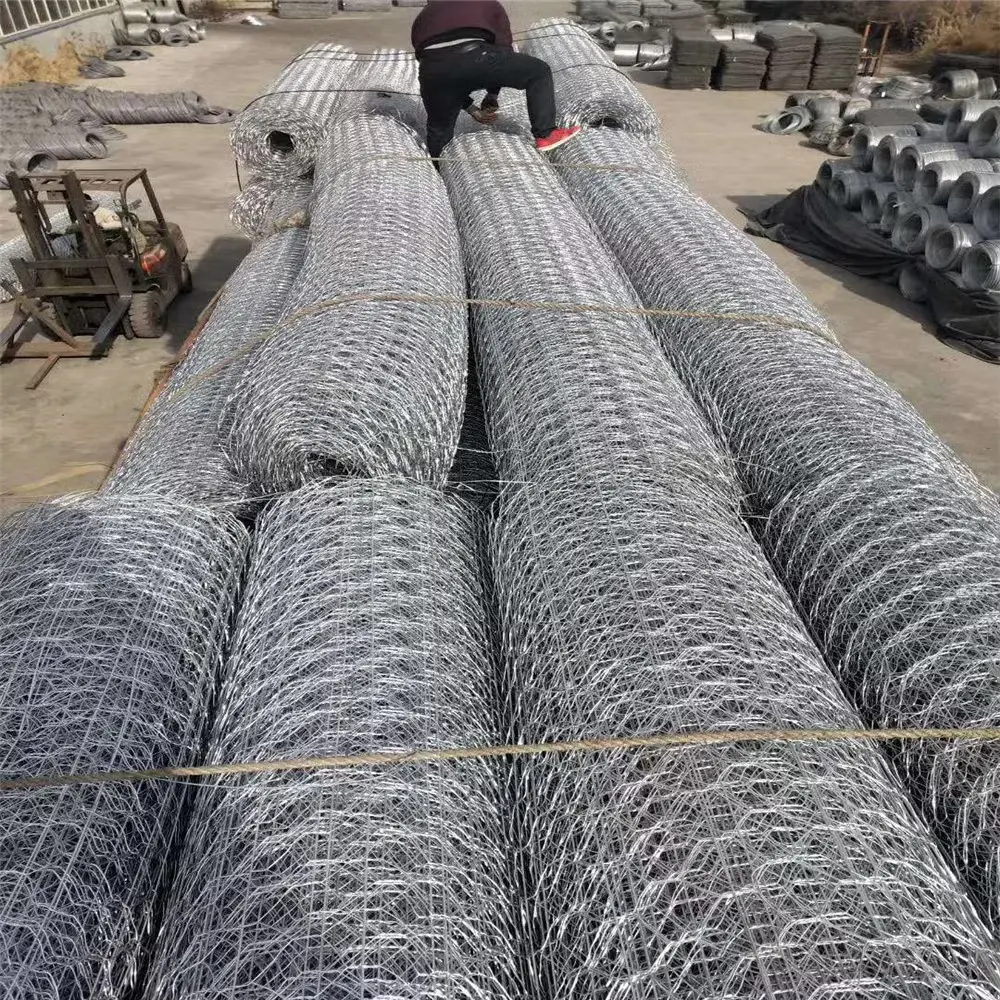 Hexagonal Wire Mesh for Slope 110×80mm × 2mm – BMP Stabilization Net