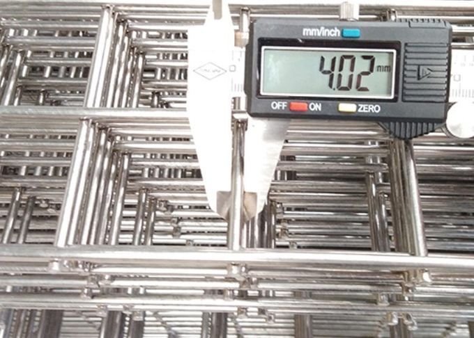 304 316 316l Stainless Steel Welded Wire Fabric 1/4 Inch 1/2 Inch Silver 7